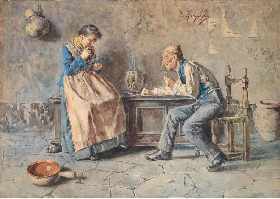 La partita a carte